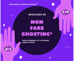 Ghosting: meglio di no